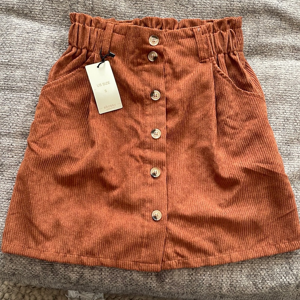 Ebossy Corduroy skirt. Brand new with tags.